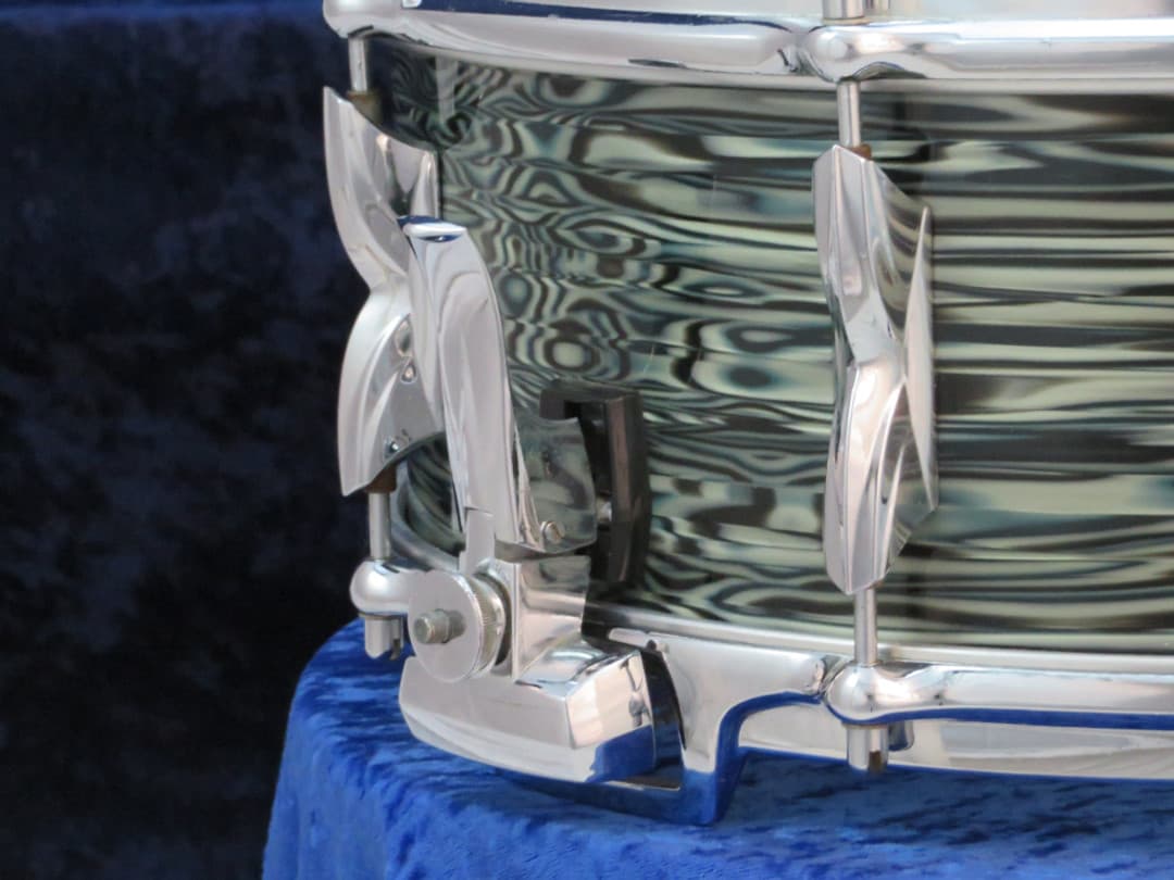 Premier 5.5 x 14 Oyster Wood Snare Drum Serial #5806