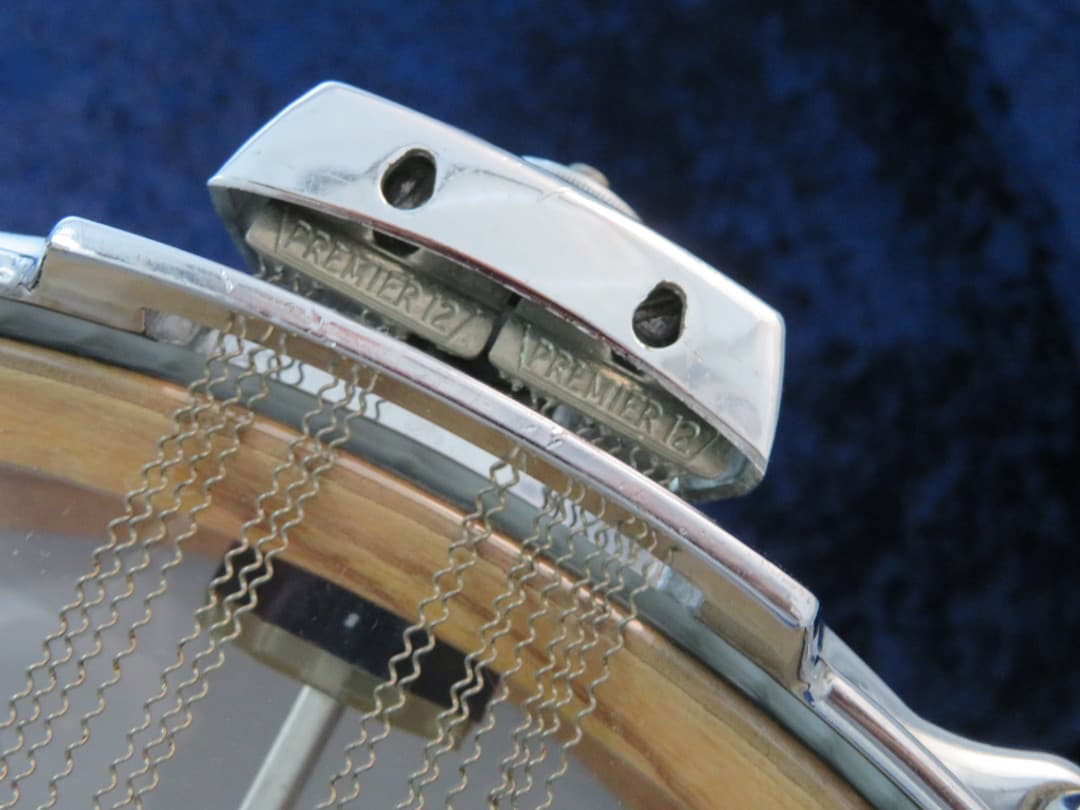 Premier 5.5 x 14 Oyster Wood Snare Drum Serial #5806