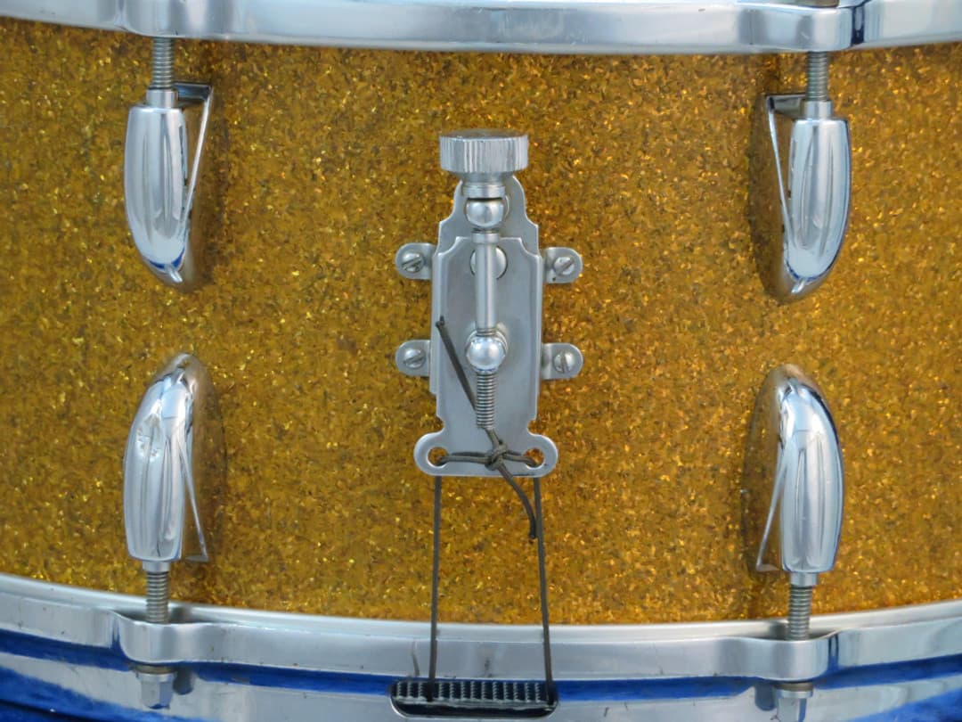 Gretsch 6.5 x 14 Gold Sparkle Pearl Wood Snare Drum Serial #isi9300