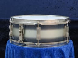 Ludwig 5 x 14 Blue and Silver Duco Wood Snare Drum 1965 Serial #225705 Ludwig 5 x 14 Blue and Silver Duco Wood Snare Drum 1965 Serial #225705