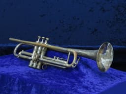 Besson Brevete S.G.D.G. Paris Grands Prix Silver Trumpet Serial #94482 Besson Brevete S.G.D.G. Paris Grands Prix Silver Trumpet Serial #94482
