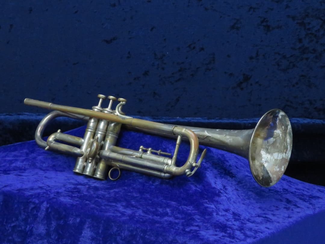Besson Brevete S.G.D.G. Paris Grands Prix Silver Trumpet Serial #94482