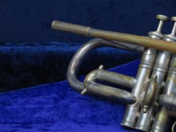 Besson Brevete S.G.D.G. Paris Grands Prix Silver Trumpet Serial #94482 Besson Brevete S.G.D.G. Paris Grands Prix Silver Trumpet Serial #94482