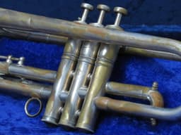 Besson Brevete S.G.D.G. Paris Grands Prix Silver Trumpet Serial #94482 Besson Brevete S.G.D.G. Paris Grands Prix Silver Trumpet Serial #94482