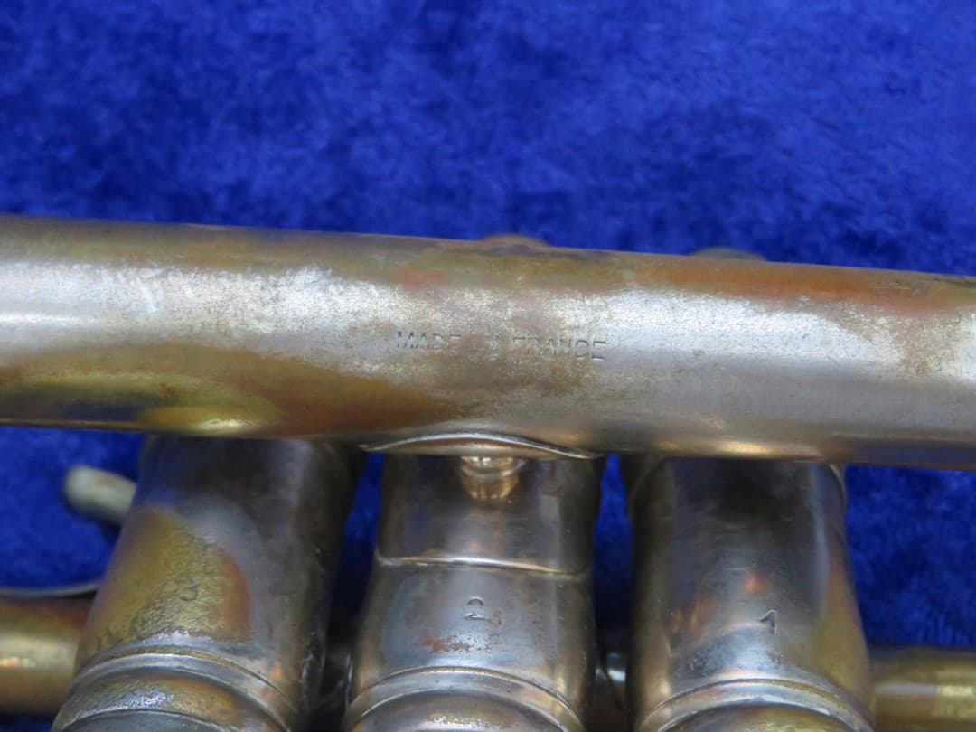 Besson Brevete S.G.D.G. Paris Grands Prix Silver Trumpet Serial #94482
