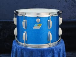 Ludwig 9 x 13 Sparkling Blue Pearl Wood Tom Tom Serial #1295621 Ludwig 9 x 13 Sparkling Blue Pearl Wood Tom Tom Serial #1295621