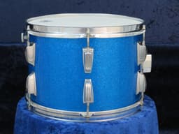Ludwig 9 x 13 Sparkling Blue Pearl Wood Tom Tom Serial #1295621 Ludwig 9 x 13 Sparkling Blue Pearl Wood Tom Tom Serial #1295621