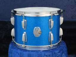 Ludwig 9 x 13 Sparkling Blue Pearl Wood Tom Tom Serial #1295621 Ludwig 9 x 13 Sparkling Blue Pearl Wood Tom Tom Serial #1295621