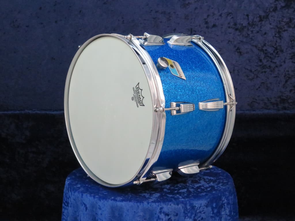 Ludwig 9 x 13 Sparkling Blue Pearl Wood Tom Tom Serial #1295621