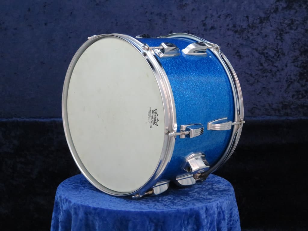 Ludwig 9 x 13 Sparkling Blue Pearl Wood Tom Tom Serial #1295621