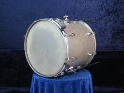 Gretsch Model 4417 14 x 14 Silver Sparkle Pearl Wood Floor Tom Serial #36198 Gretsch Model 4417 14 x 14 Silver Sparkle Pearl Wood Floor Tom Serial #36198