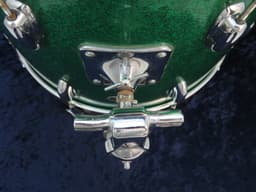 Slingerland 3 Piece Sparkling Green Pearl Wood Drum Set Serial #297390 Slingerland 3 Piece Sparkling Green Pearl Wood Drum Set Serial #297390