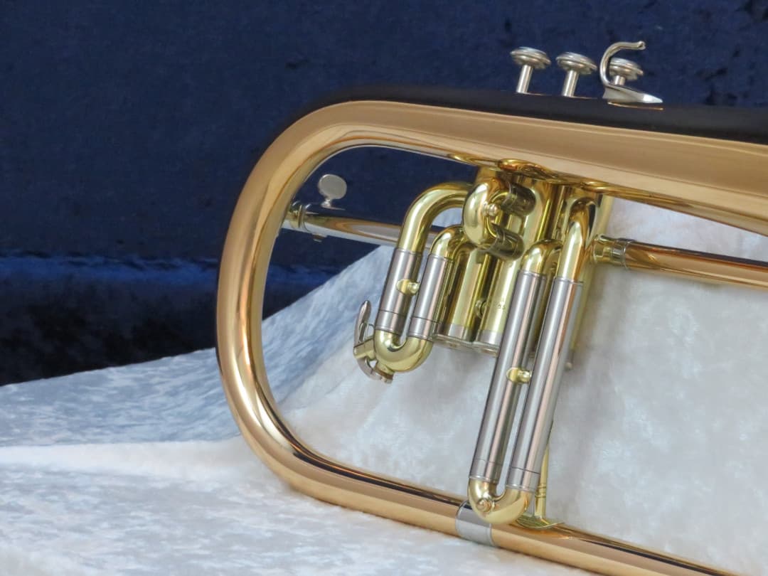 Yamaha YFH-631 Tri Tone 3 Valve Flugelhorn Serial #008462A