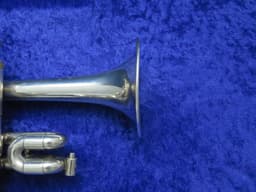 Getzen Eterna 4 Valve Silver Piccolo Trumpet Serial #P01935 Getzen Eterna 4 Valve Silver Piccolo Trumpet Serial #P01935