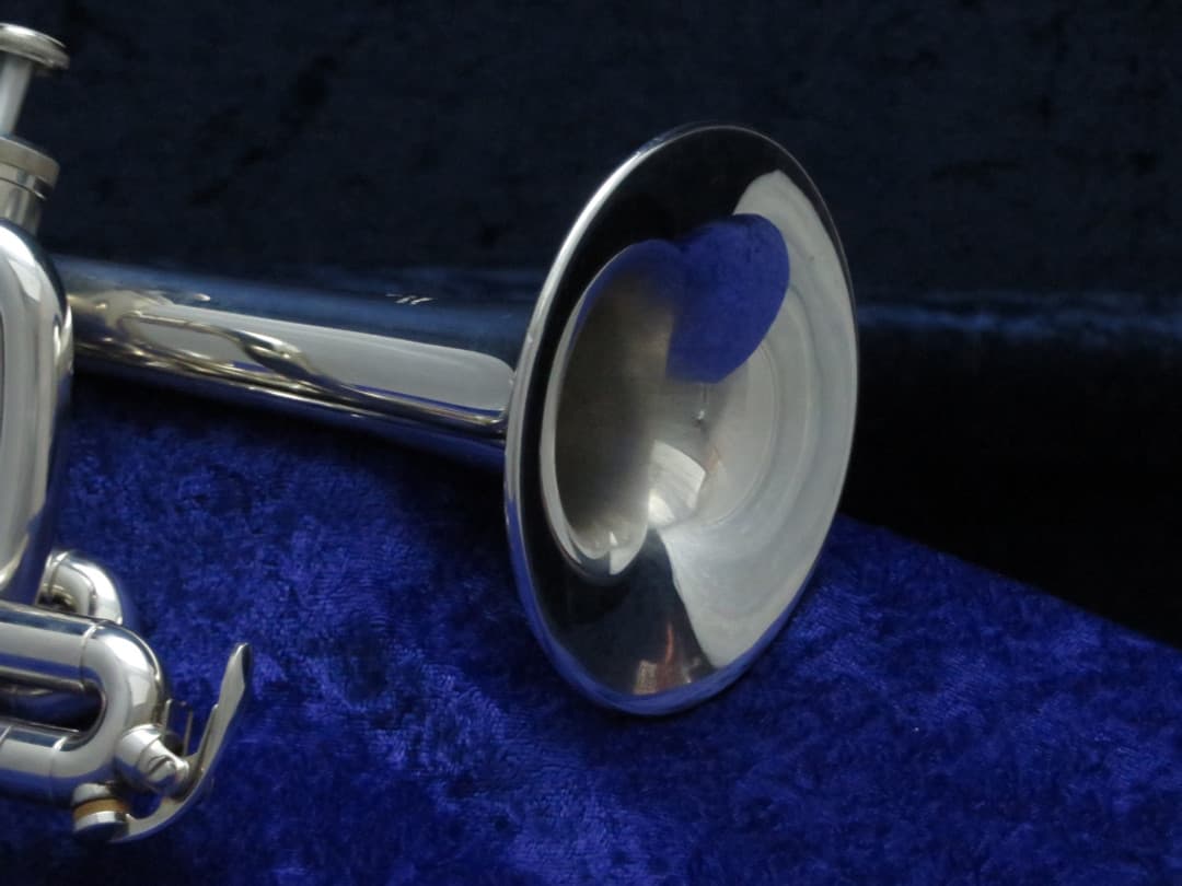Yamaha YTR6810 4 Valve Silver Piccolo Trumpet Serial #881175