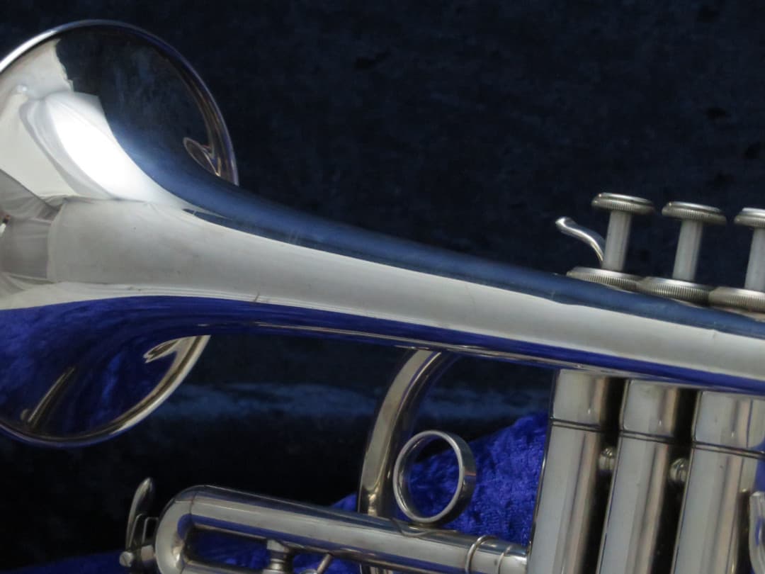 Yamaha YCR6330S Shepherd's Crook Silver Cornet Serial #202310