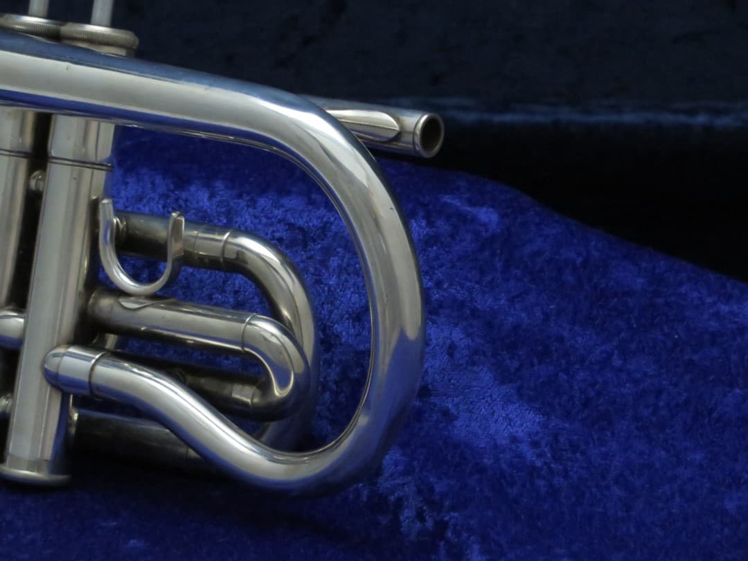 Yamaha YCR6330S Shepherd's Crook Silver Cornet Serial #202310