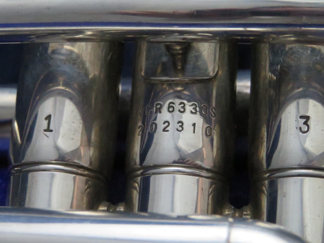Yamaha YCR6330S Shepherd's Crook Silver Cornet Serial #202310