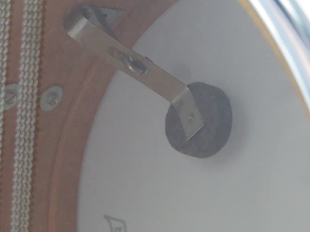 Slingerland Kick 10 x 14 Sparkling Green and Silver Pearl Wood Marching Snare Drum 1966 Serial #104069