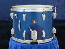 Slingerland Kick 10 x 14 Sparkling Blue Pearl Wood Marching Snare Drum Serial #8481 Slingerland Kick 10 x 14 Sparkling Blue Pearl Wood Marching Snare Drum Serial #8481