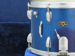 Slingerland Kick 10 x 14 Sparkling Blue Pearl Wood Marching Snare Drum Serial #8481 Slingerland Kick 10 x 14 Sparkling Blue Pearl Wood Marching Snare Drum Serial #8481