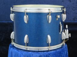 Slingerland Kick 10 x 14 Sparkling Blue Pearl Wood Marching Snare Drum Serial #8481 Slingerland Kick 10 x 14 Sparkling Blue Pearl Wood Marching Snare Drum Serial #8481