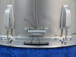 Ludwig Bonham 12 x 15 Stainless Steel Marching Snare Drum Serial #1920327 Ludwig Bonham 12 x 15 Stainless Steel Marching Snare Drum Serial #1920327