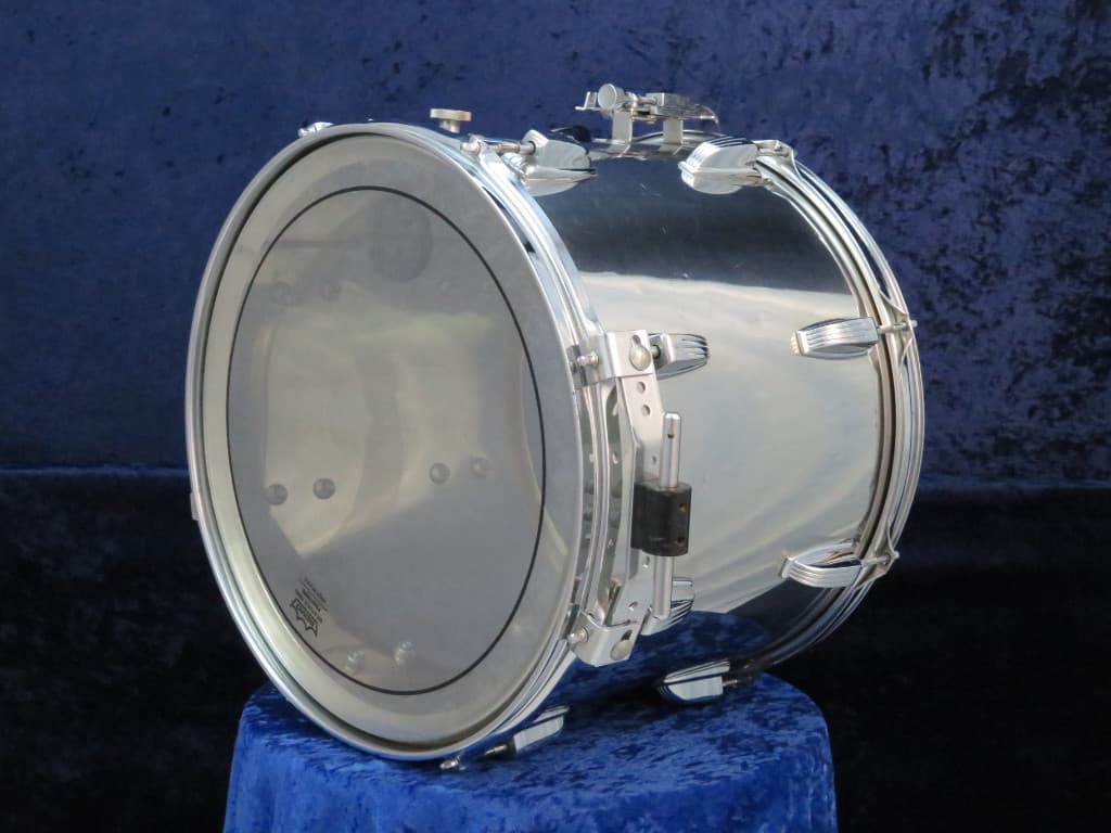 Ludwig Bonham 12 x 15 Stainless Steel Marching Snare Drum Serial #1920327
