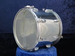 Ludwig Bonham 12 x 15 Stainless Steel Marching Snare Drum Serial #1920327 Ludwig Bonham 12 x 15 Stainless Steel Marching Snare Drum Serial #1920327
