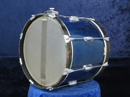 Slingerland 12 x 15 Sparkling Blue Pearl Wood Marching Snare Drum Serial #181329 Slingerland 12 x 15 Sparkling Blue Pearl Wood Marching Snare Drum Serial #181329