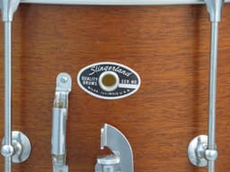 Slingerland 10 x 14 Mahogany Marching Snare Drum Serial #242008 Slingerland 10 x 14 Mahogany Marching Snare Drum Serial #242008