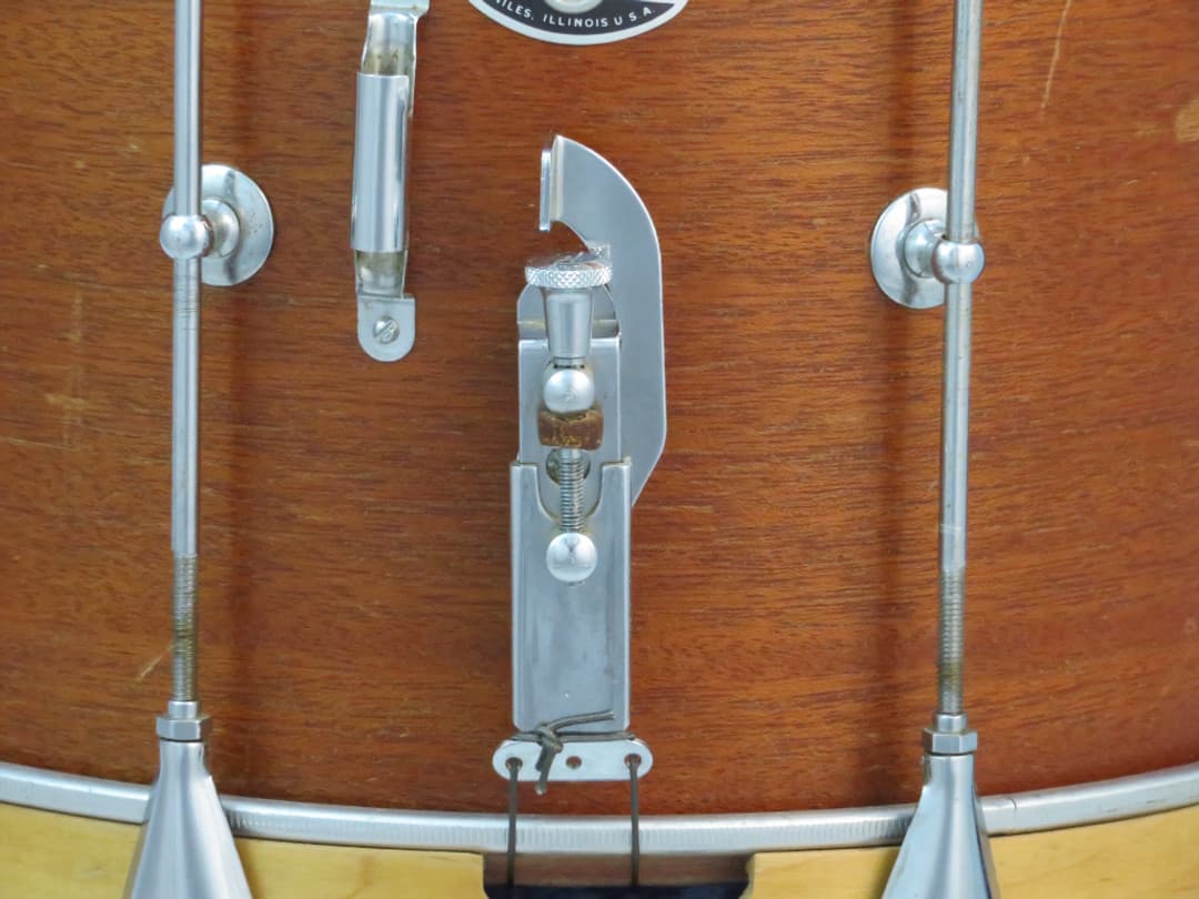 Slingerland 10 x 14 Mahogany Marching Snare Drum Serial #242008