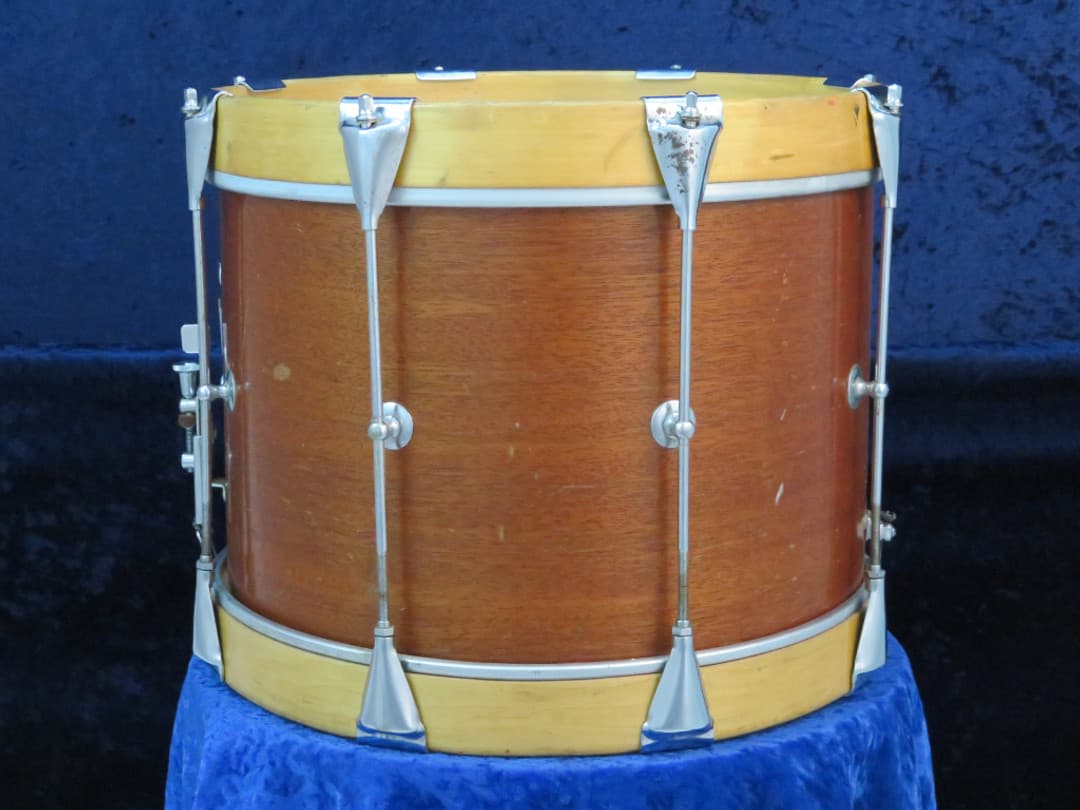 Slingerland 10 x 14 Mahogany Marching Snare Drum Serial #242008