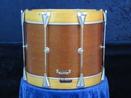 Slingerland 10 x 14 Mahogany Marching Snare Drum Serial #242008 Slingerland 10 x 14 Mahogany Marching Snare Drum Serial #242008