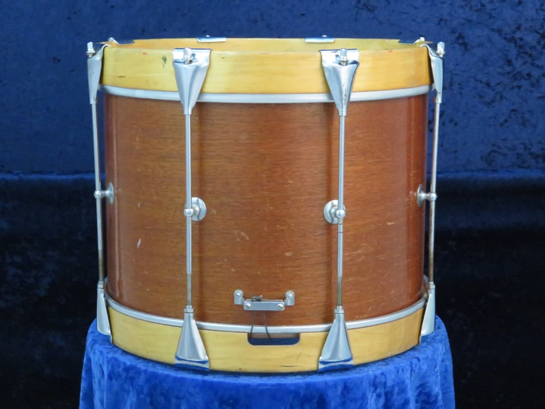 Slingerland 10 x 14 Mahogany Marching Snare Drum Serial #242008