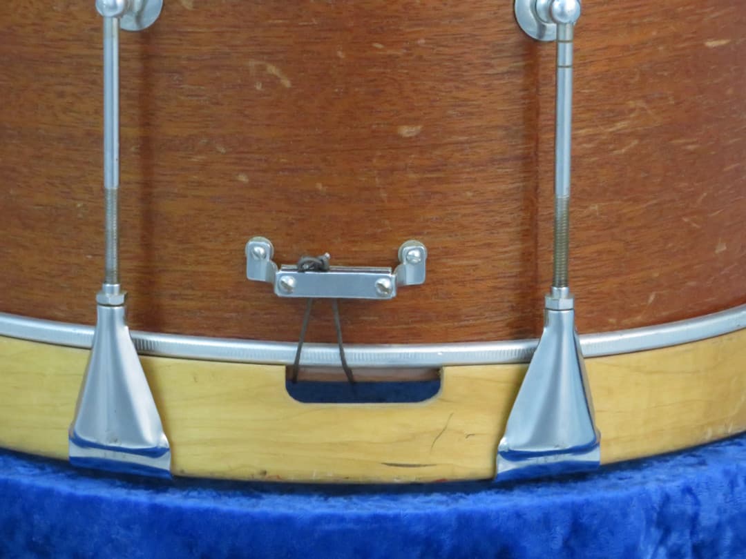 Slingerland 10 x 14 Mahogany Marching Snare Drum Serial #242008