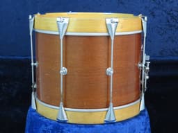 Slingerland 10 x 14 Mahogany Marching Snare Drum Serial #242008 Slingerland 10 x 14 Mahogany Marching Snare Drum Serial #242008