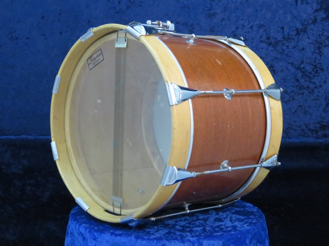 Slingerland 10 x 14 Mahogany Marching Snare Drum Serial #242008