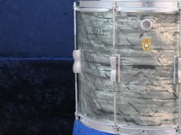 Ludwig 12 x 15 Sky Blue Marine Pearl Wood Tenor Drum Serial #49336 Ludwig 12 x 15 Sky Blue Marine Pearl Wood Tenor Drum Serial #49336