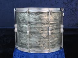 Ludwig 12 x 15 Sky Blue Marine Pearl Wood Tenor Drum Serial #49336 Ludwig 12 x 15 Sky Blue Marine Pearl Wood Tenor Drum Serial #49336