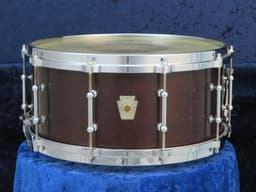 Ludwig 6.5 x 14 Mahogany Wood Snare Drum Serial #3386966 Ludwig 6.5 x 14 Mahogany Wood Snare Drum Serial #3386966