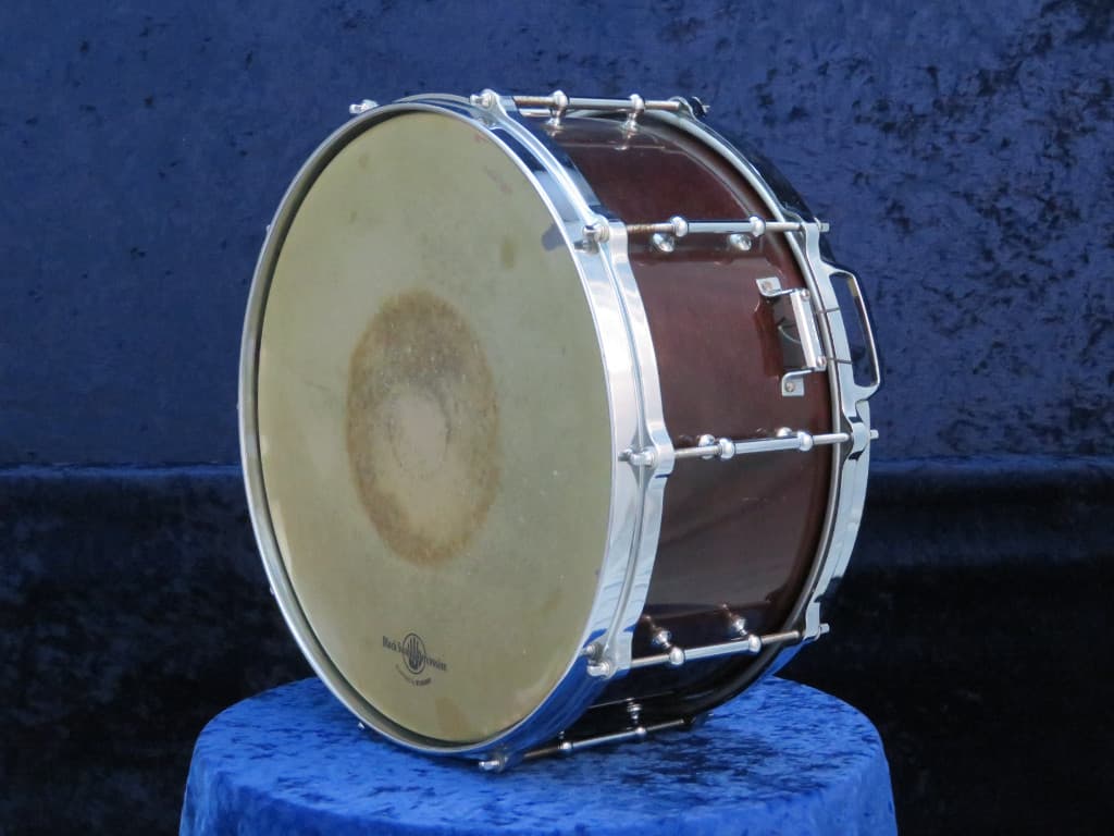 Ludwig 6.5 x 14 Mahogany Wood Snare Drum Serial #3386966