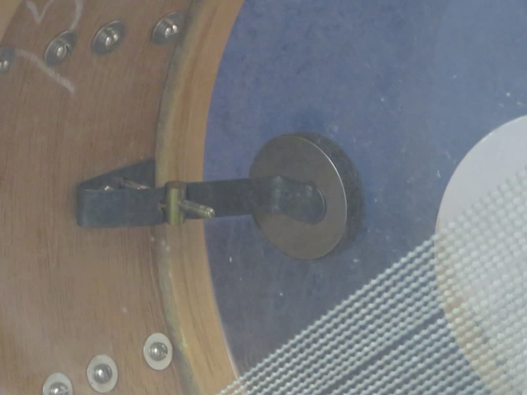 Ludwig 6.5 x 15 Sparkling Gold Pearl Wood Snare Drum 1960 Serial #isi9451