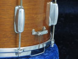 Slingerland 7 x 14 Mahogany Wood Snare Drum 1950 Serial #isi9449 Slingerland 7 x 14 Mahogany Wood Snare Drum 1950 Serial #isi9449