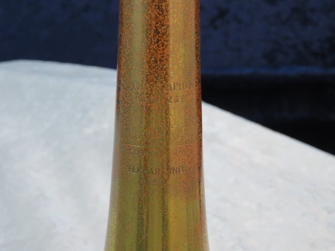 Bach Stradivarius Mt. Vernon Model 239 Trumpet 1961 Serial #21448