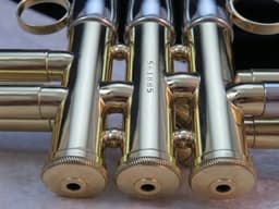 Olds Studio Model Two Tone Herald Trumpet 1966 Serial #561885 Olds Studio Model Two Tone Herald Trumpet 1966 Serial #561885