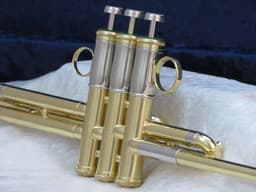 Olds Studio Model Two Tone Herald Trumpet 1966 Serial #561882 Olds Studio Model Two Tone Herald Trumpet 1966 Serial #561882