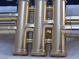 Olds Studio Model Two Tone Herald Trumpet 1966 Serial #561882 Olds Studio Model Two Tone Herald Trumpet 1966 Serial #561882