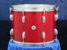 Walberg & Auge Perfection 10 x 14 Red Sparkle Wood Tenor Drum 1962 Serial #11-62 Walberg & Auge Perfection 10 x 14 Red Sparkle Wood Tenor Drum 1962 Serial #11-62