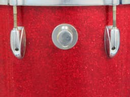 Walberg & Auge Perfection 10 x 14 Red Sparkle Wood Tenor Drum 1962 Serial #11-62 Walberg & Auge Perfection 10 x 14 Red Sparkle Wood Tenor Drum 1962 Serial #11-62